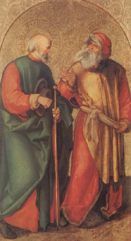 Albrecht Durer Sts.Joseph and Joachim